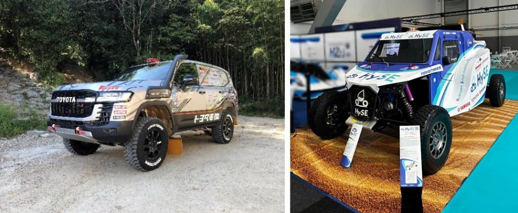 ダカールラリー2025参加車両へ サステナブル素材を採用した「OPEN